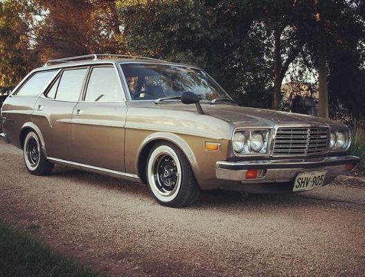 Picture of Jonathan Brugh's car Mazda Luce 1976.